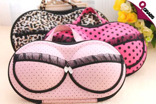 From QR39, Keep Your Delicates All In One Secure Place with a Travel Bra Organizer - Choose from 5 Girly Colors! (Up to QR178 Value)
